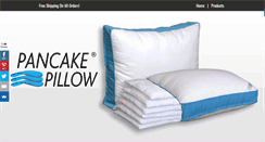 Desktop Screenshot of pancakepillow.com